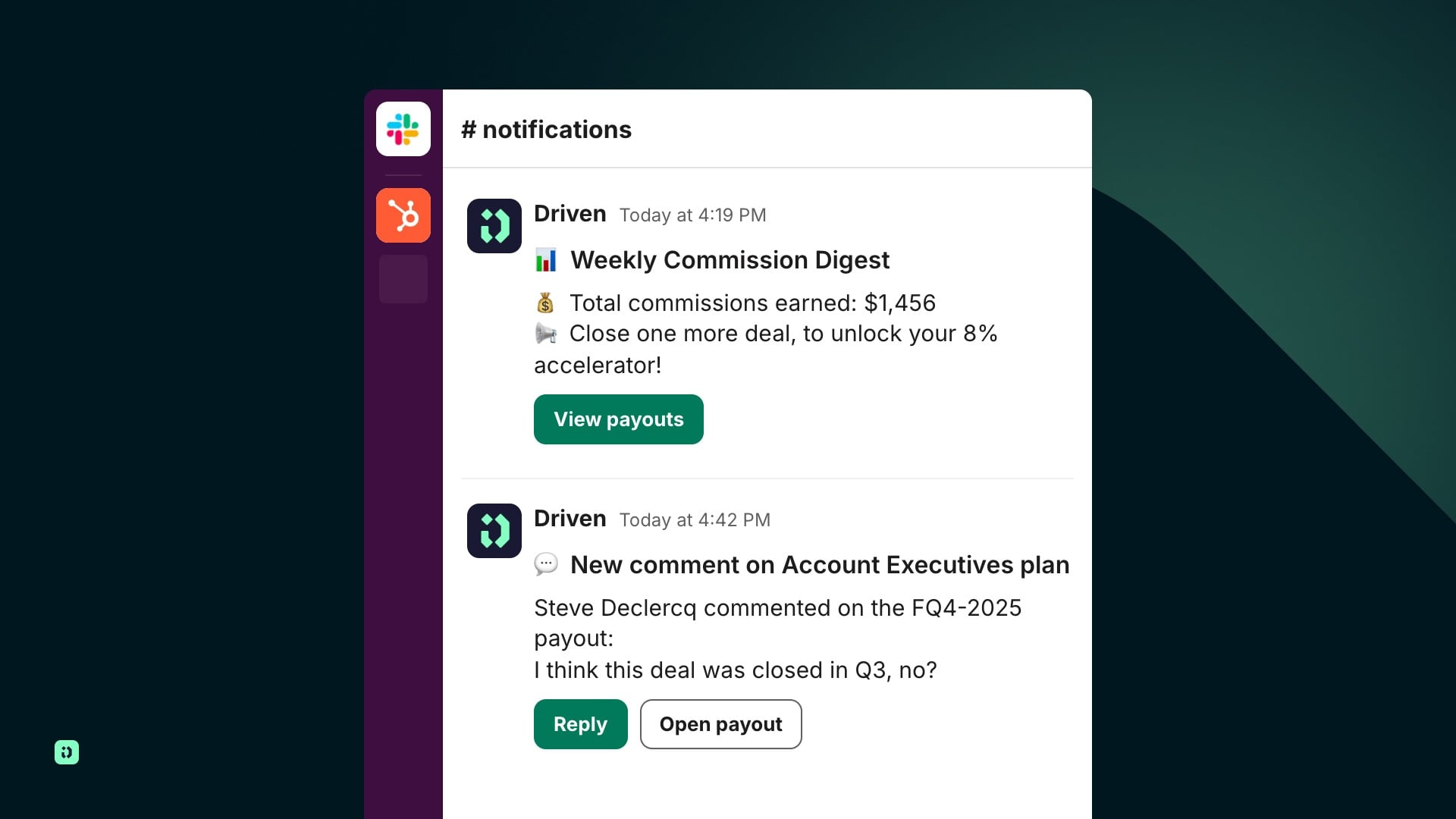 Slack-integration